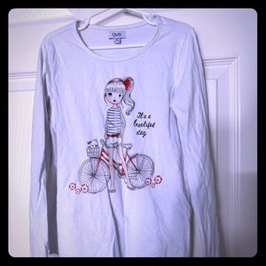 Girl long tee 8-9